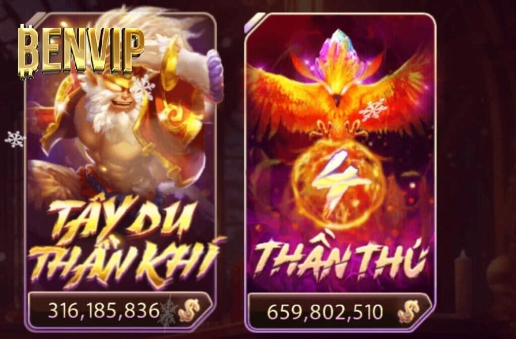 Game nổ hũ 4 Thần Thú hấp dẫn